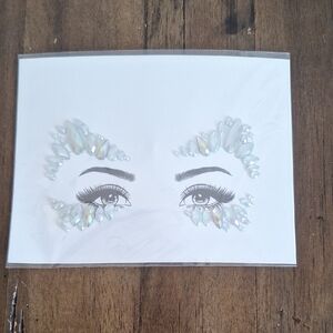 Rhinestone Face Gems Jewels Face Crystal Stickers